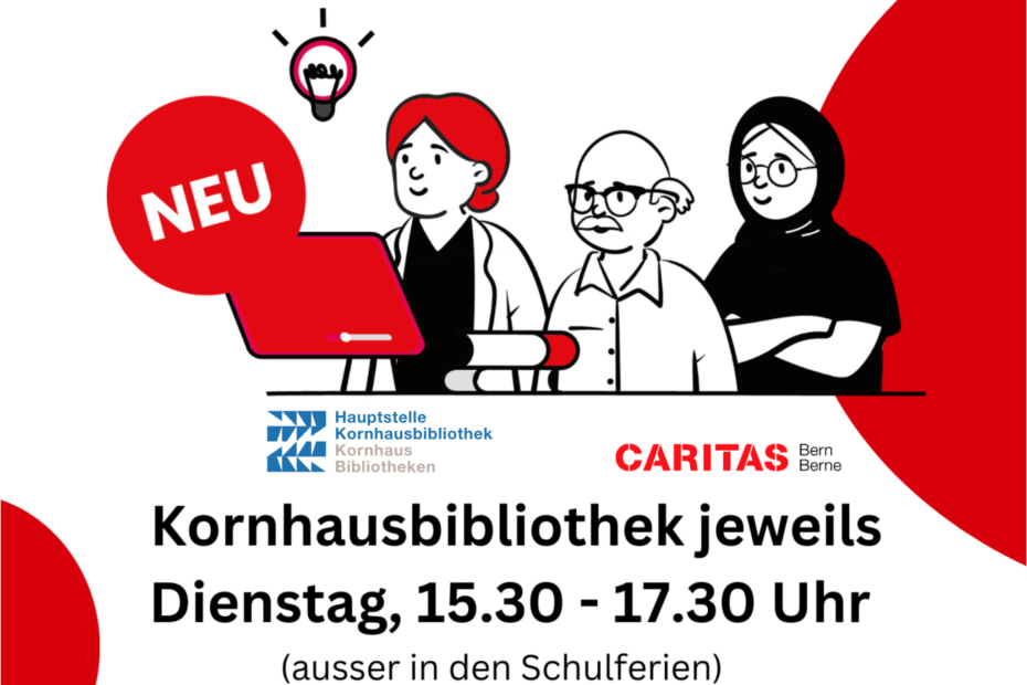 DigiTreff, jeweils Dienstag, 15.30 bis 17.30 Uhr